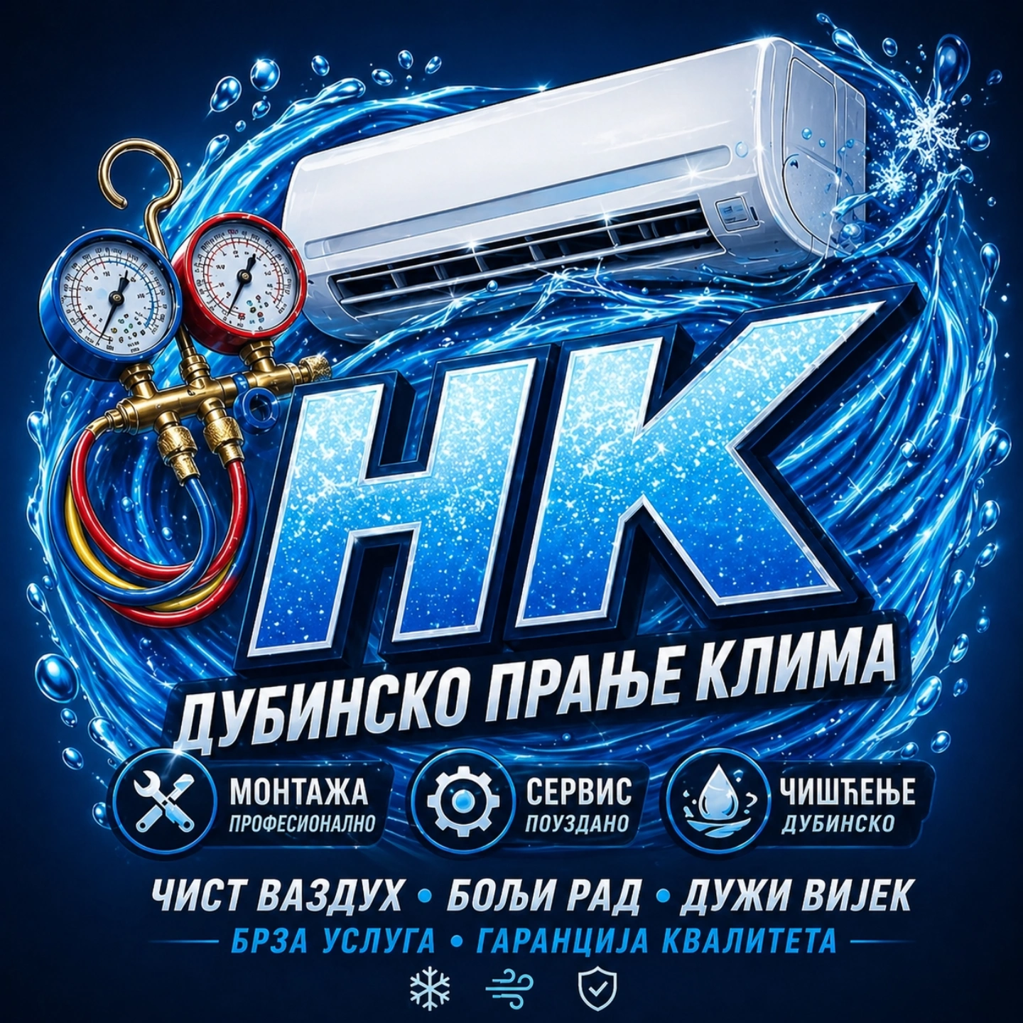 Servis i dubinsko pranje klima